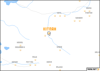 map of Kitnah