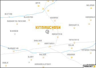 map of Kitni-Muchash