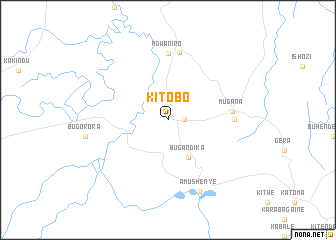 map of Kitobo