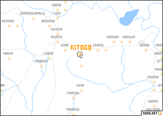 map of Kitogo