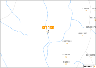 map of Kitogo