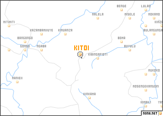 map of Kitoi