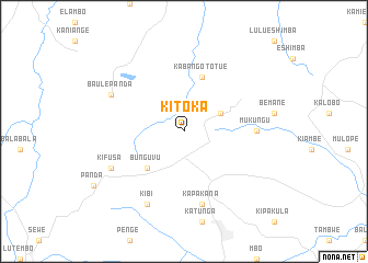 map of Kitoka