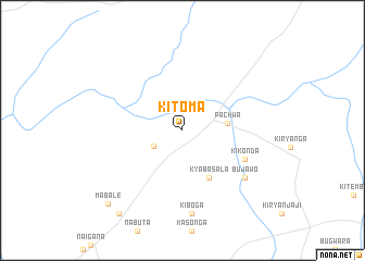 map of Kitoma