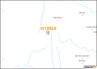 map of Kitonga