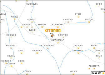 map of Kitongo