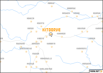 map of Kitoorve