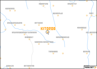 map of Kitoroa