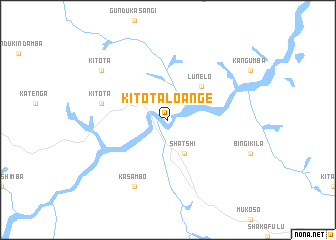 map of Kitota-Loange