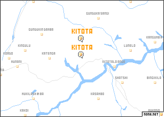 map of Kitota