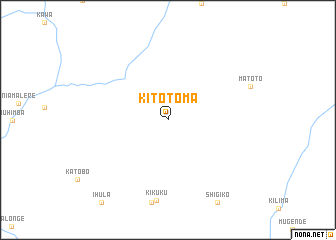 map of Kitotoma