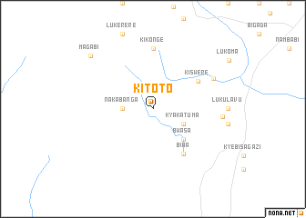 map of Kitoto