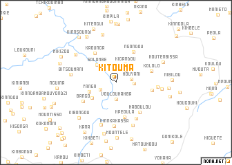 map of Kitouma