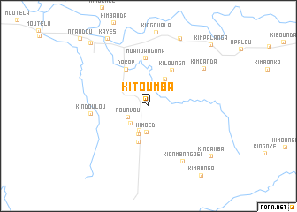 map of Kitoumba