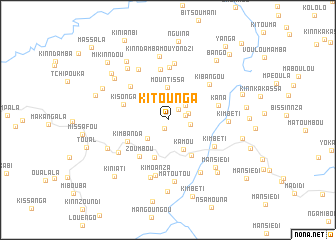 map of Kitounga