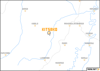 map of Kitsako