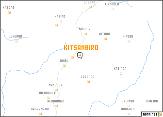 map of Kitsambiro