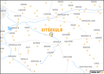 map of Kitseküla