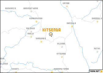 map of Kitsenda