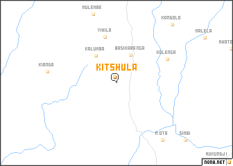 map of Kitshula