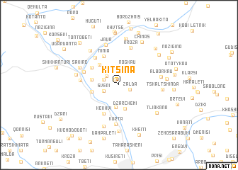 map of Kitsina