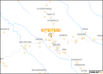 map of Kitsitsidi