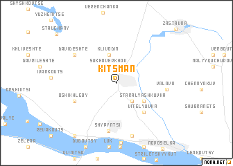 map of Kitsmanʼ
