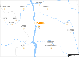 map of Kitsongo