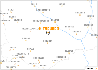 map of Kitsounga