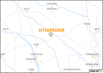 map of Kitsuregawa