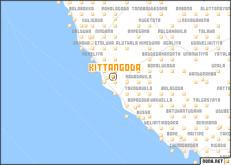 map of Kittangoda