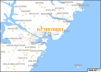 map of Kittery Point