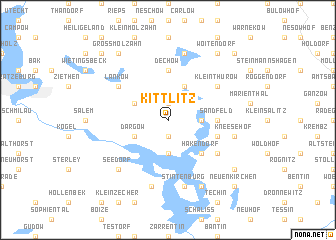 map of Kittlitz