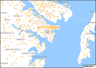 map of Kitty Creek