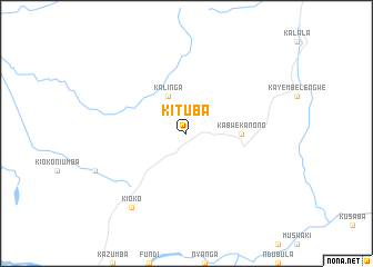 map of Kituba