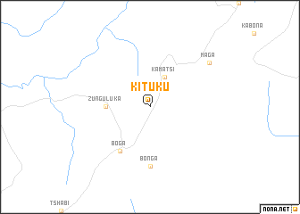 map of Kituku