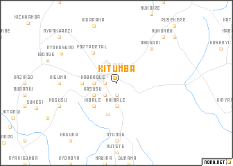 map of Kitumba