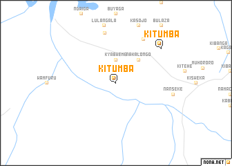 map of Kitumba