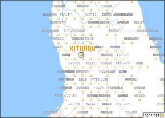 map of Kitundu