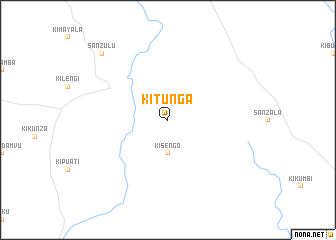map of Kitunga
