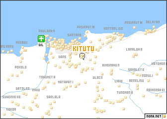 map of Kitutu