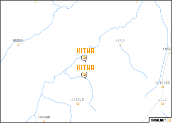 map of Kitwa
