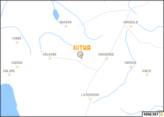 map of Kitwa