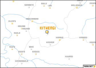 map of Kitwengi