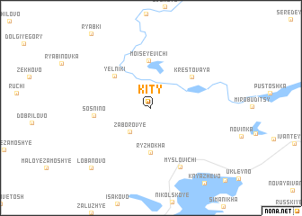 map of Kity