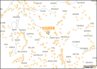 map of Kiuana