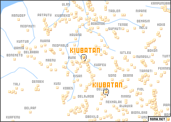 map of Kiubatan