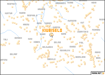 map of Kiubiselo