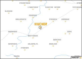 map of Kiucher