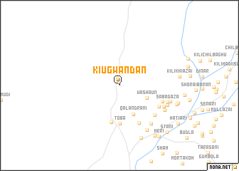 map of Kiu Gwandān